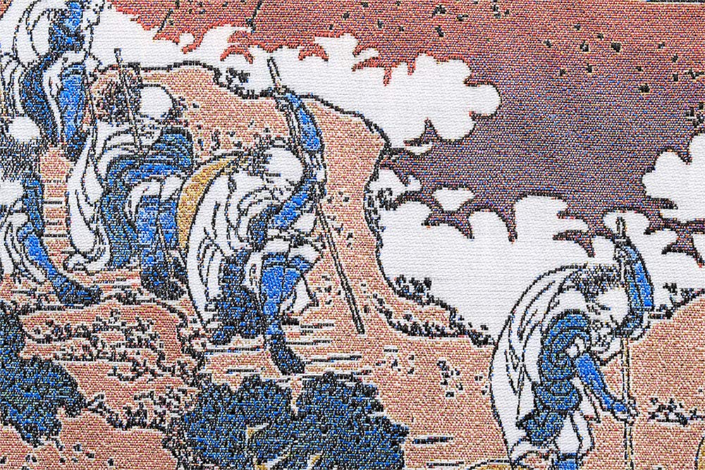 Amazon.co.jp: 葛飾北斎 『諸人登山（もろびととざん）』富嶽三